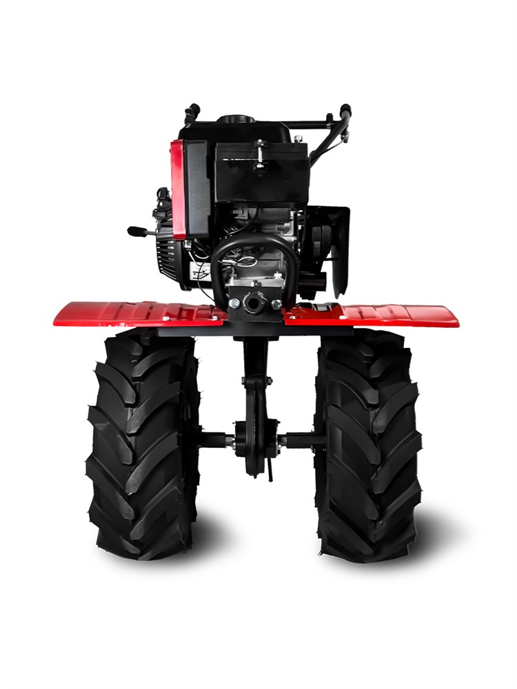 РЫСЬ Мотоблоки ременные 4 скорости МБР 7-10 Э ПРО колеса EXTREME + электростартер